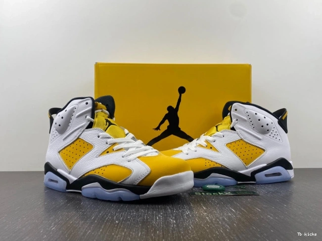 Cheap TBK Jordan Ochre Yellow Air 6 CT8529-170 0710